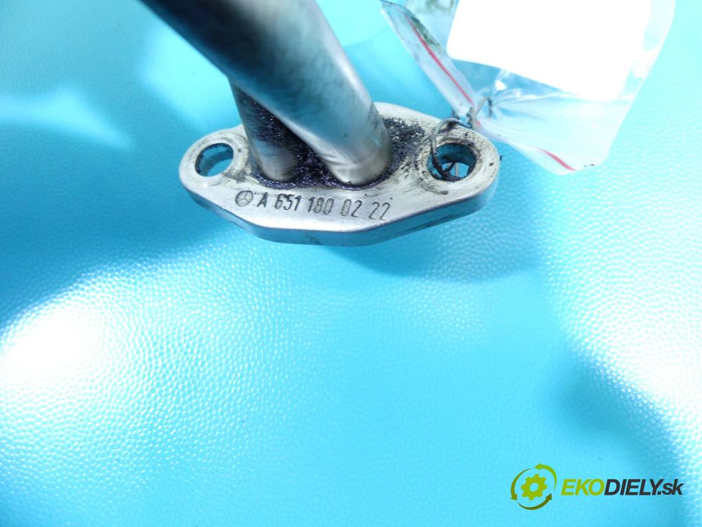 Mercedes S W221 2005-2013 2.1 cdi 204 hp automatic 150 kW 2143 cm3 4- trubka mazání turba A6511800222