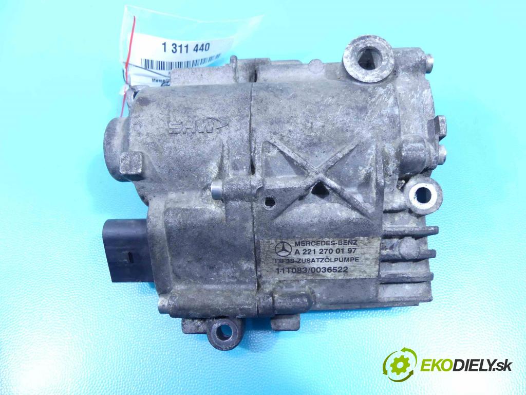 Mercedes S W221 2005-2013 2.1 cdi 204 hp automatic 150 kW 2143 cm3 4- čerpadlo olej: A2212700197 (Olejové pumpy)