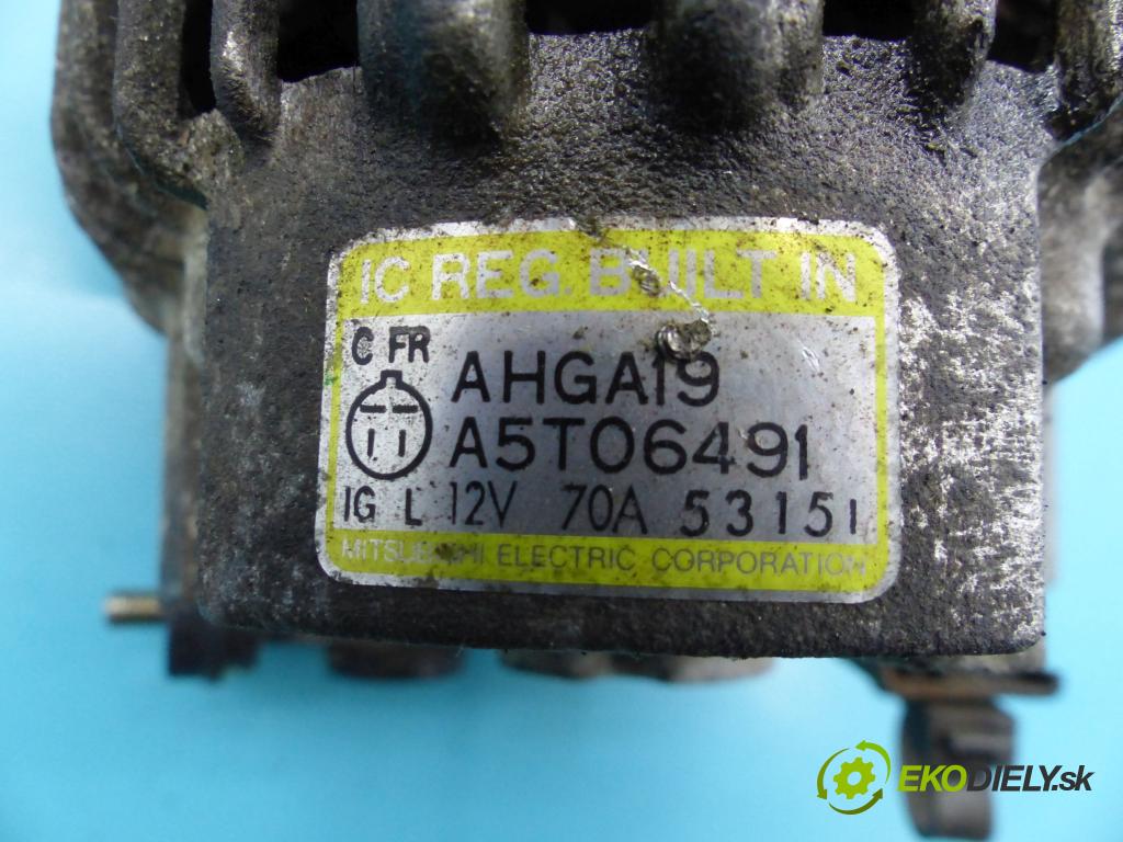 Honda Civic V 1991-1995 1.5 16v 103 hp automatic 76 kW 1493 cm3 4- Alternator AHGA19 (Alternátory)