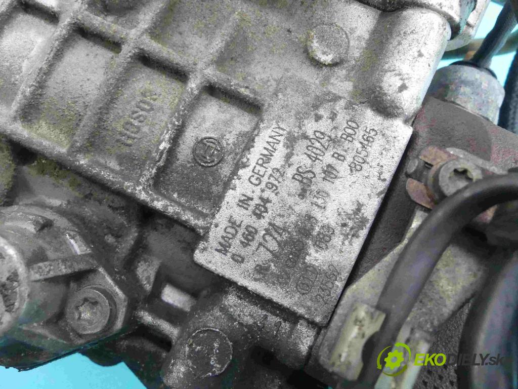 Skoda Fabia I 1999-2007 1.9 sdi 64 HP manual 47 kW 1896 cm3 5- čerpadlo vstrekovacia 0460404972 (Vstrekovacie čerpadlá)