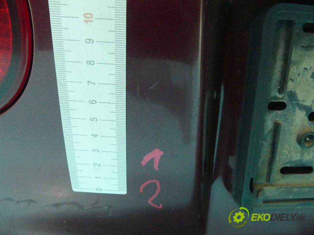 Daewoo Lanos 1.5 16V 99 hp manual 73 kW 1498 cm3 4- zadní kufrové dveře  (Zadní kapoty)