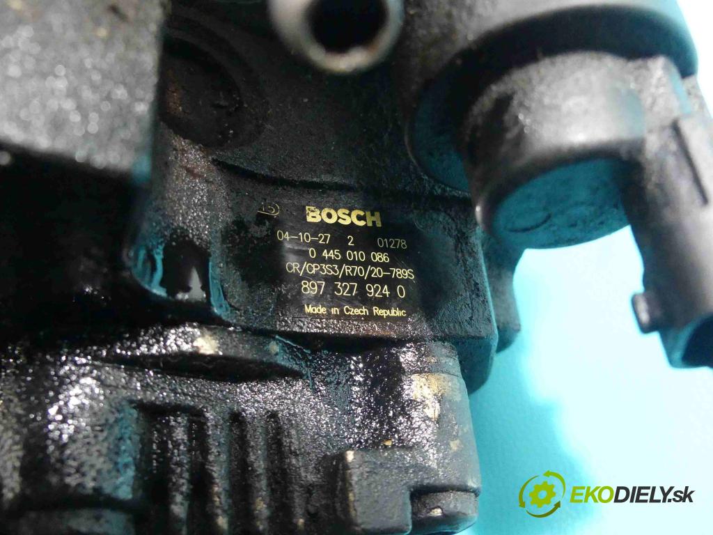 Opel Astra II 1998-2009 1.7 cdti 80 HP manual 59 kW 1686 cm3 4- čerpadlo vstrekovacia 0445010086 (Vstrekovacie čerpadlá)