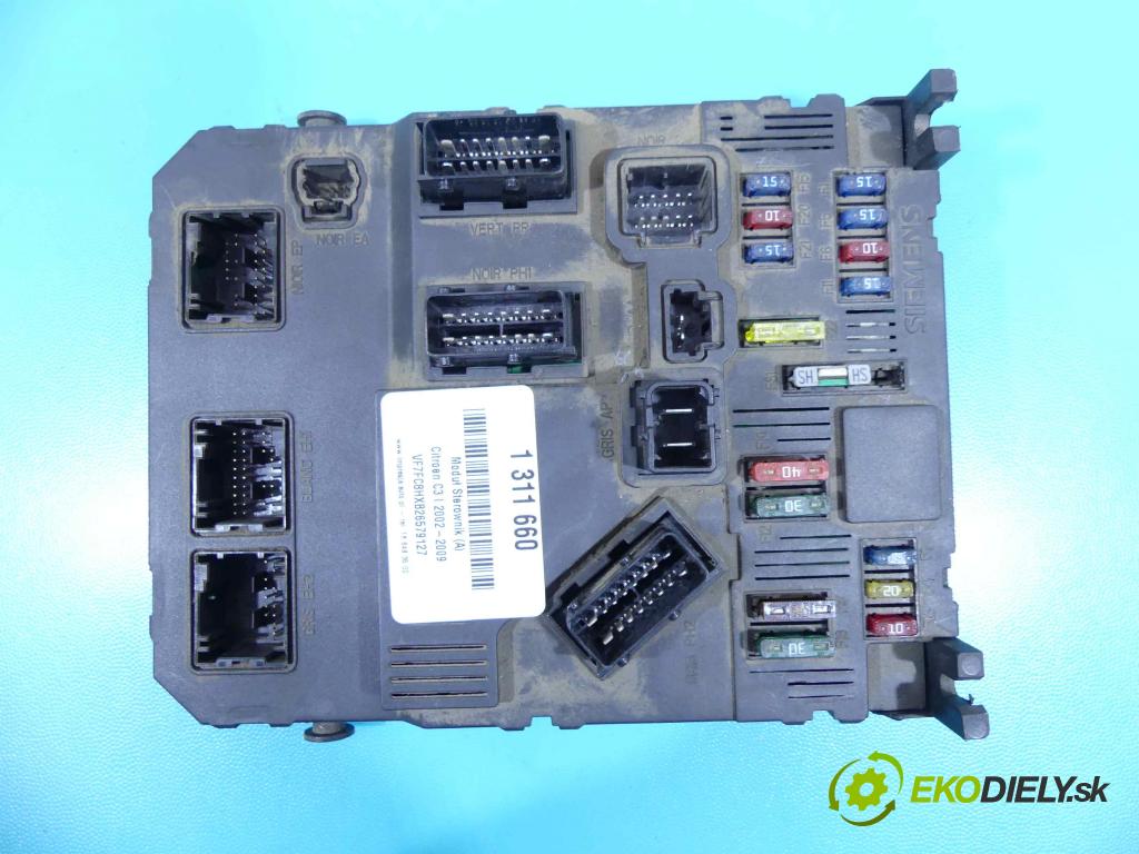Citroen C3 I 2002-2009 1.4 hdi 68 HP manual 50 kW 1398 cm3 5- modul riadiaca jednotka 9649811480 (Ostatné)