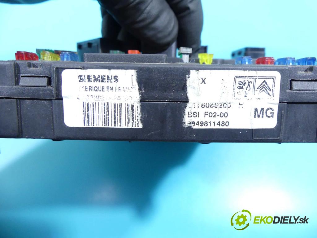 Citroen C3 I 2002-2009 1.4 hdi 68 HP manual 50 kW 1398 cm3 5- modul riadiaca jednotka 9649811480 (Ostatné)