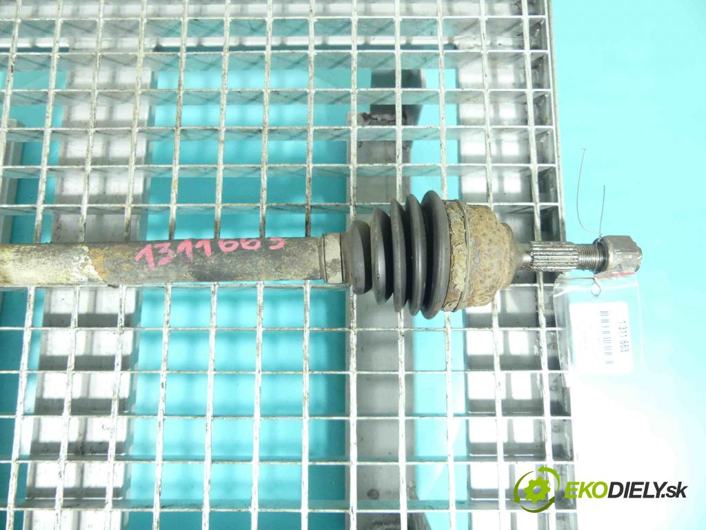 Citroen C3 I 2002-2009 1.4 hdi 68 HP manual 50 kW 1398 cm3 5- poloos pravé  (Poloosy)