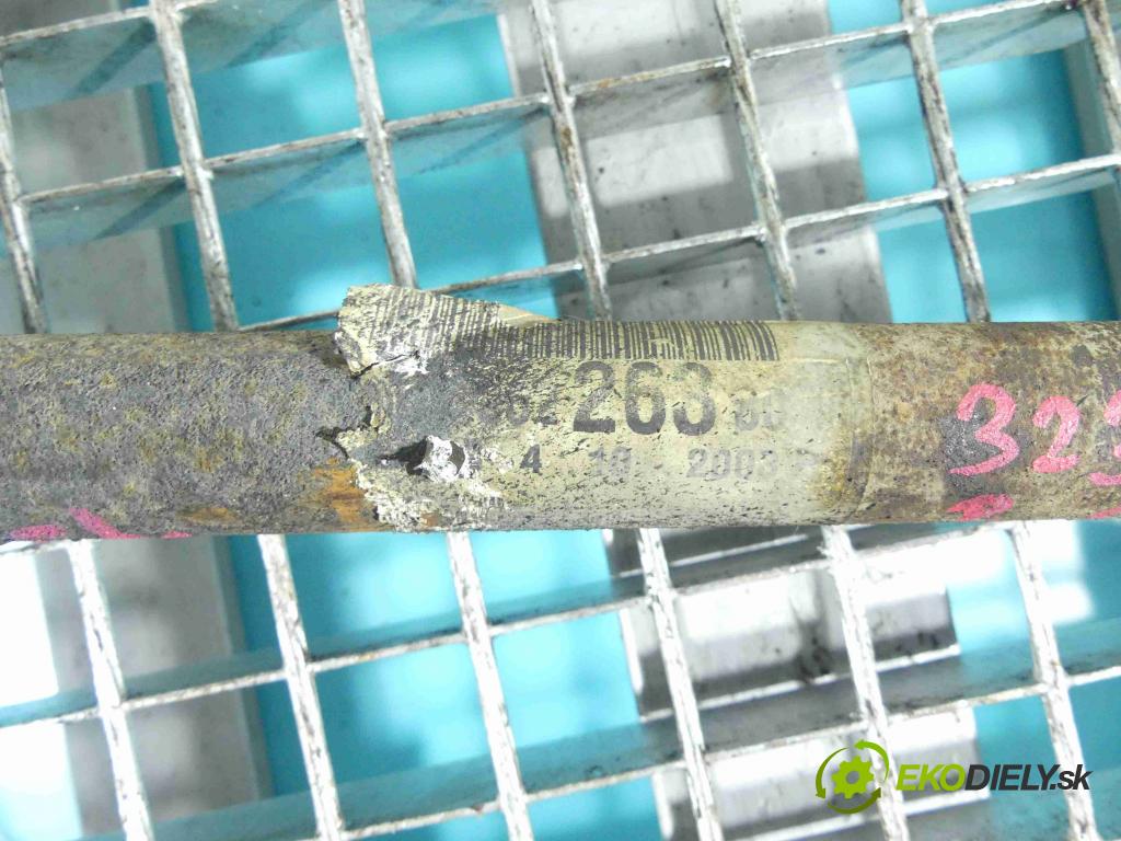 Citroen C3 I 2002-2009 1.4 hdi 68 HP manual 50 kW 1398 cm3 5- poloos pravé  (Poloosy)