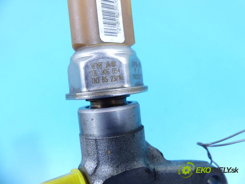 Audi Q5 2008-2016 2.0 tdi 170 HP automatic 125 kW 1968 cm3 5- lišta vstrekovacia 03L130089Q (Vstrekovacie lišty)