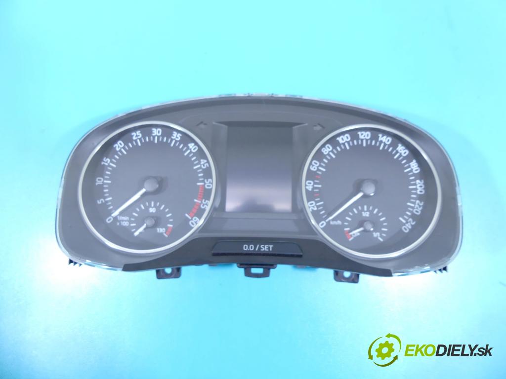 Skoda Rapid 2012-2019 1.4 tdi 90 HP manual 66 kW 1422 cm3 5- prístrojovka/ budíky 5JA920741A (Prístrojové dosky, displeje)