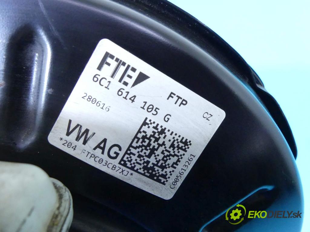 Skoda Rapid 2012-2019 1.4 tdi 90 HP manual 66 kW 1422 cm3 5- servo brzdové 6C1614105G