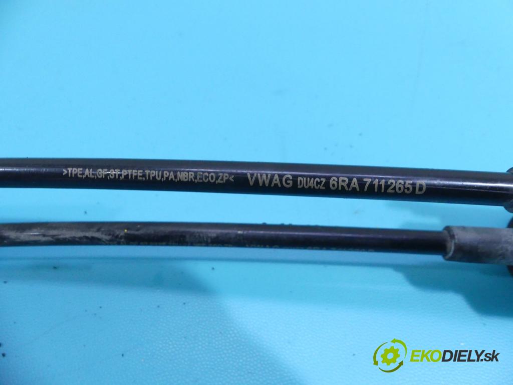 Skoda Rapid 2012-2019 1.4 tdi 90 HP manual 66 kW 1422 cm3 5- Páka: Změny: stupeň,rýchlosť 6RA711049D (Rýchlostné páky / kulisy)