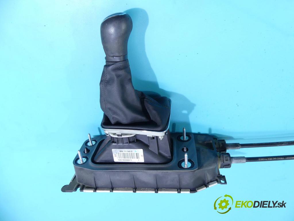 Skoda Rapid 2012-2019 1.4 tdi 90 HP manual 66 kW 1422 cm3 5- Páka: Změny: stupeň,rýchlosť 6RA711049D (Rýchlostné páky / kulisy)