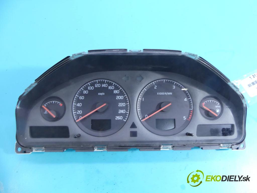 Volvo S80 I 1998-2006 2.5 tdi 140 HP automatic 103 kW 2461 cm3 4- prístrojovka/ budíky 9499671 (Prístrojové dosky, displeje)