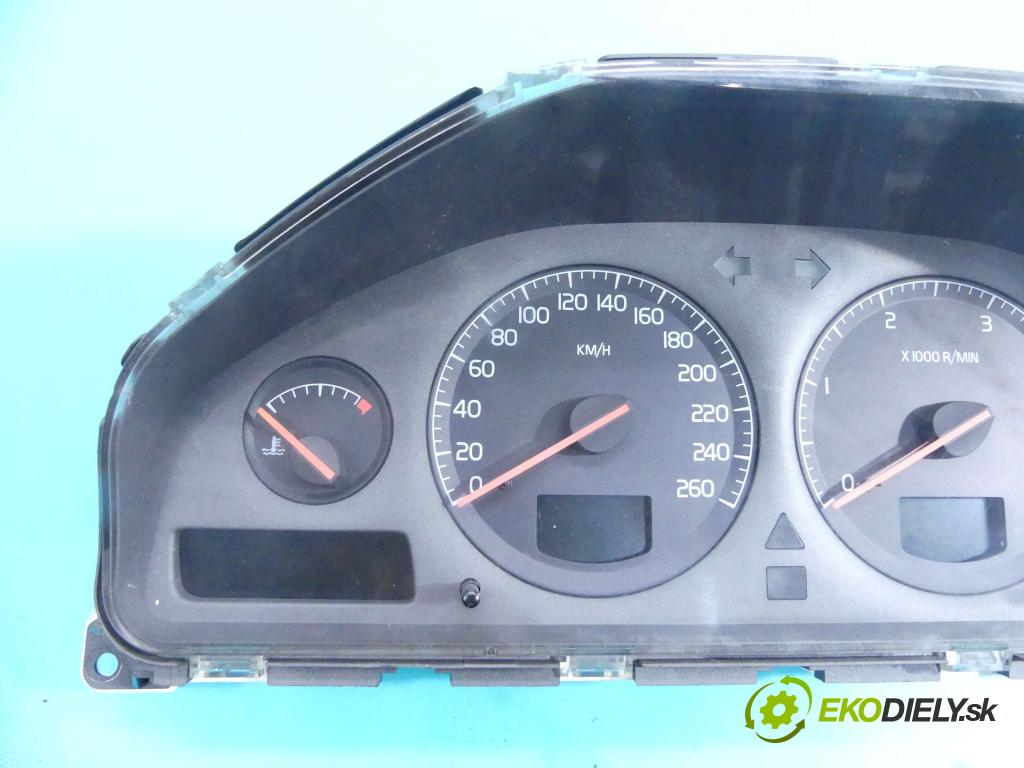 Volvo S80 I 1998-2006 2.5 tdi 140 HP automatic 103 kW 2461 cm3 4- prístrojovka/ budíky 9499671 (Prístrojové dosky, displeje)