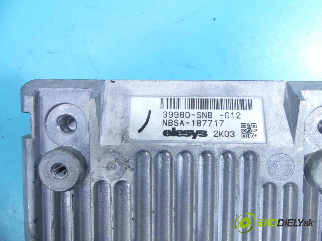 Honda Civic VIII 2006-2011 1.8 16V 140 HP automatic 103 kW 1799 cm3 4- modul riadiaca jednotka 39980-SNB-G1 (Ostatné)