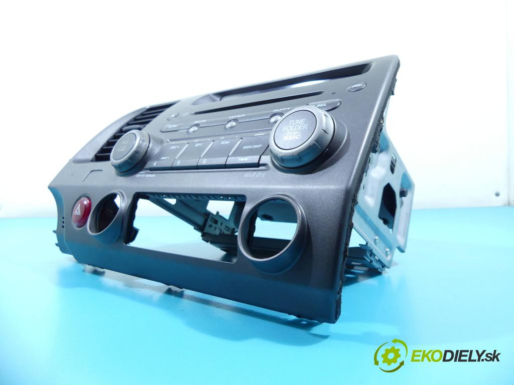 Honda Civic VIII 2006-2011 1.8 16V 140 HP automatic 103 kW 1799 cm3 4- Radio originál 39100-SNA-G231-M1
