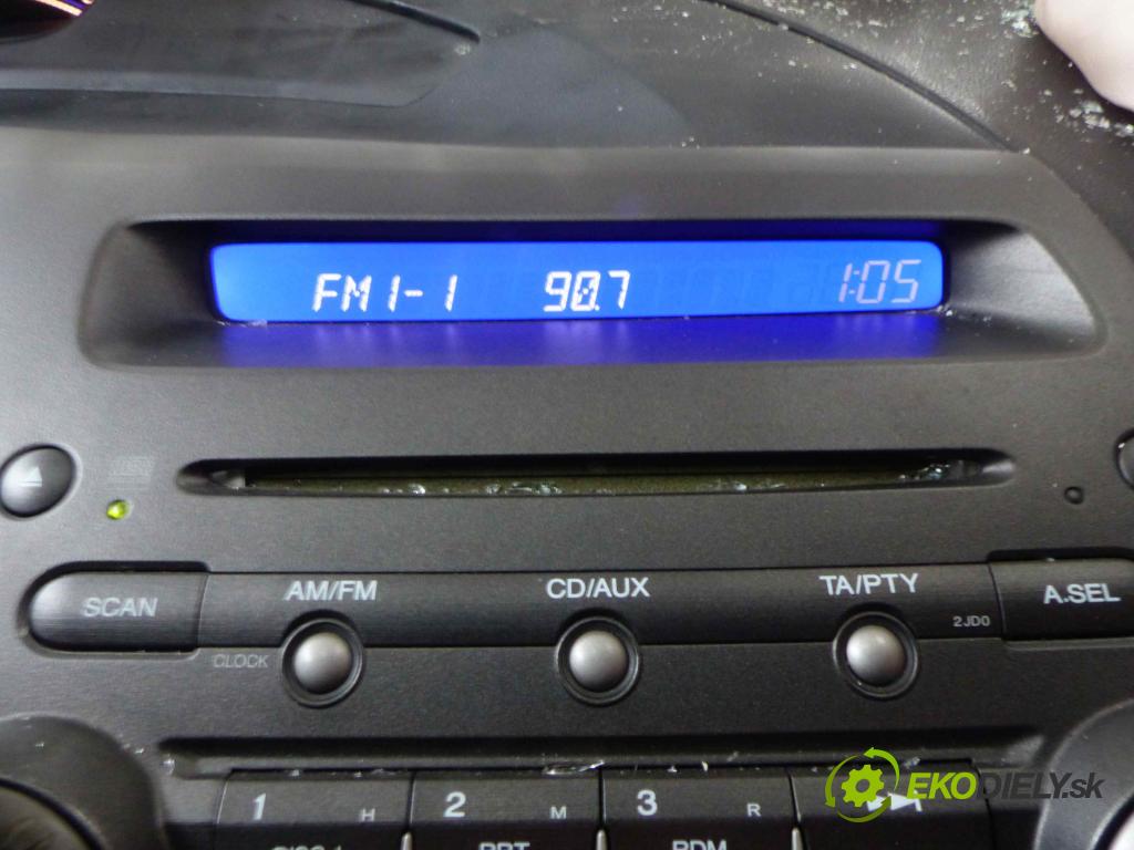 Honda Civic VIII 2006-2011 1.8 16V 140 HP automatic 103 kW 1799 cm3 4- Radio originál 39100-SNA-G231-M1
