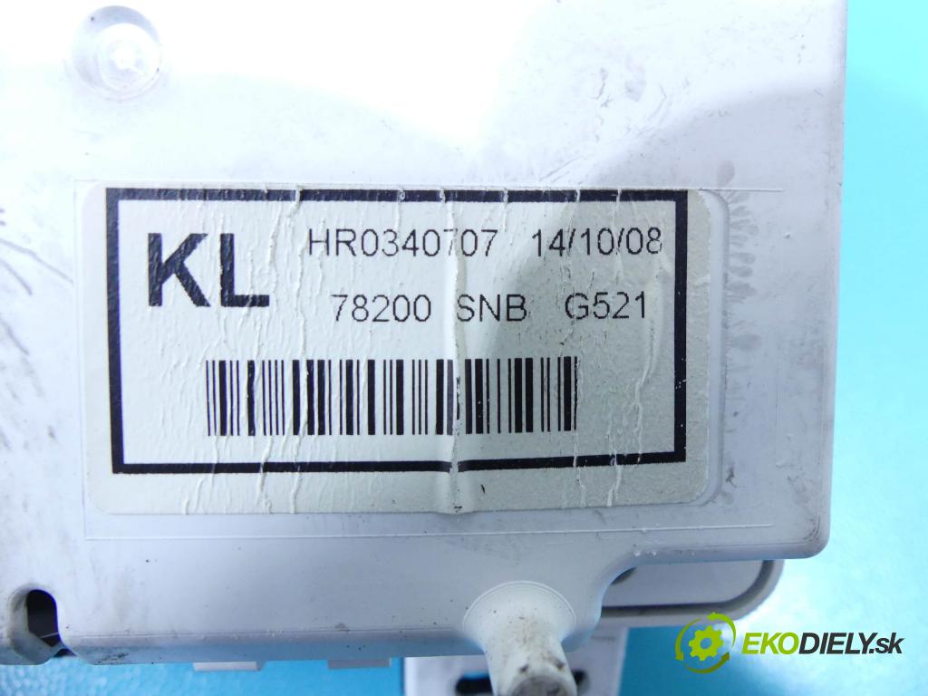Honda Civic VIII 2006-2011 1.8 16V 140 HP automatic 103 kW 1799 cm3 4- prístrojovka/ budíky HR0340707 (Prístrojové dosky, displeje)