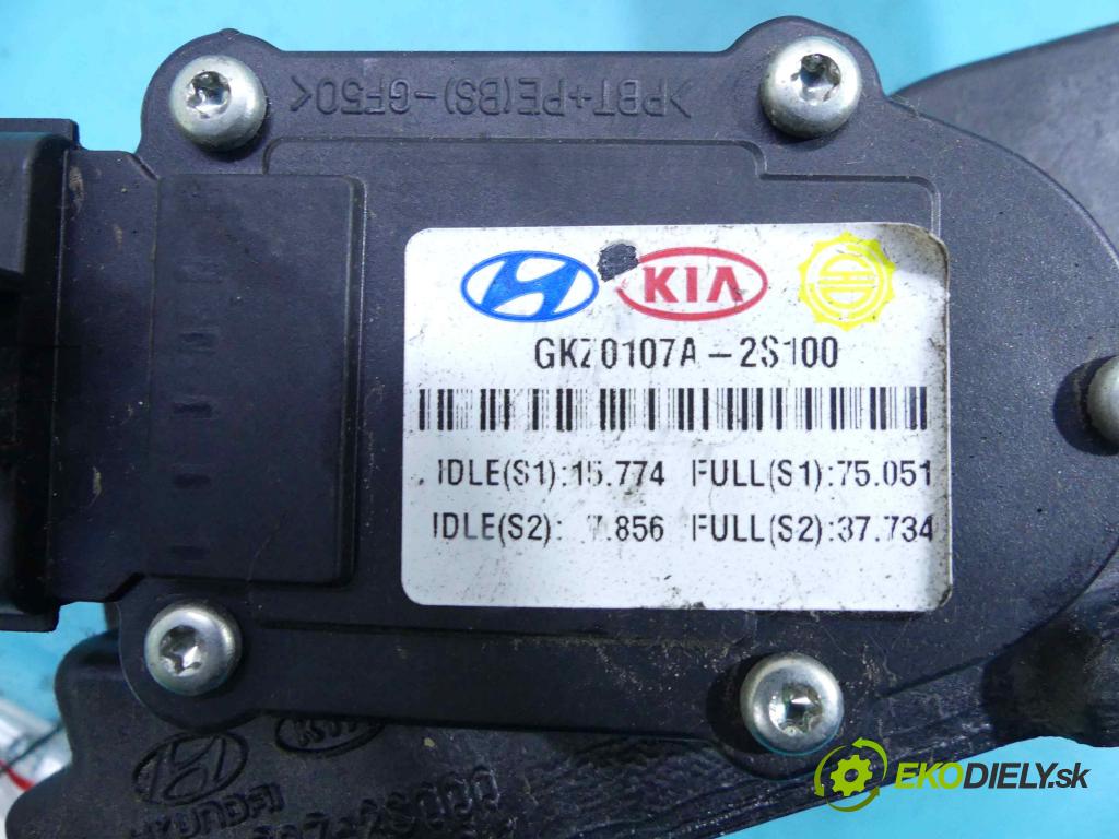 Hyundai Ix35 2.0 16v 163 HP manual 120 kW 1998 cm3 5- pedále GKZ0107A-2S100 (Pedále)