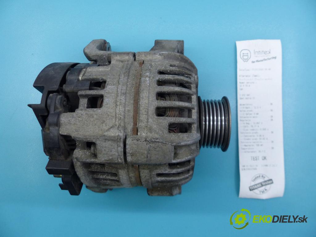 Opel Astra II 1998-2009 2.0 dtl 82 hp manual 60 kW 1995 cm3 5- Alternator 0124225004 (Alternátory)