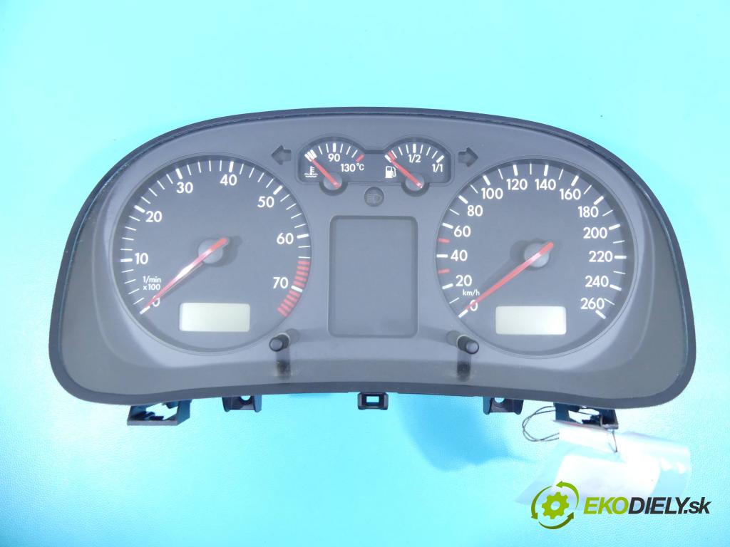 Vw Bora 1.6 16v 105 HP manual 77 kW 1598 cm3 4- prístrojovka/ budíky 1J0920805B (Prístrojové dosky, displeje)