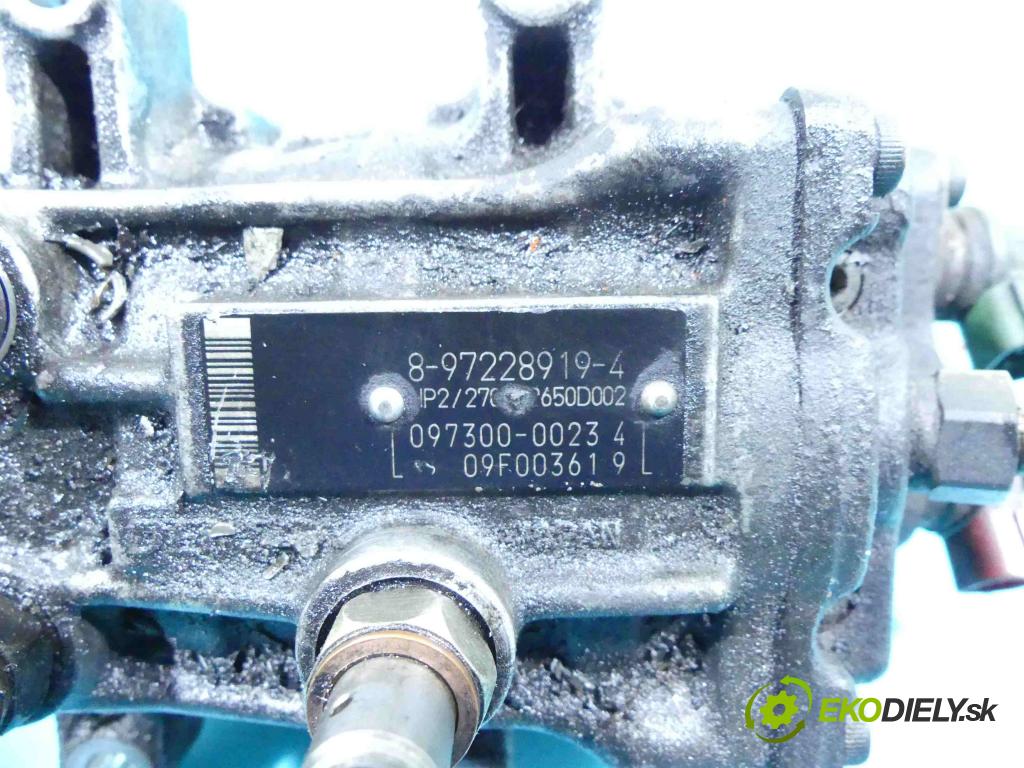 Opel Signum 3.0 cdti 177 HP manual 130 kW 2959 cm3 5- čerpadlo vstrekovacia 8972289194 (Vstrekovacie čerpadlá)