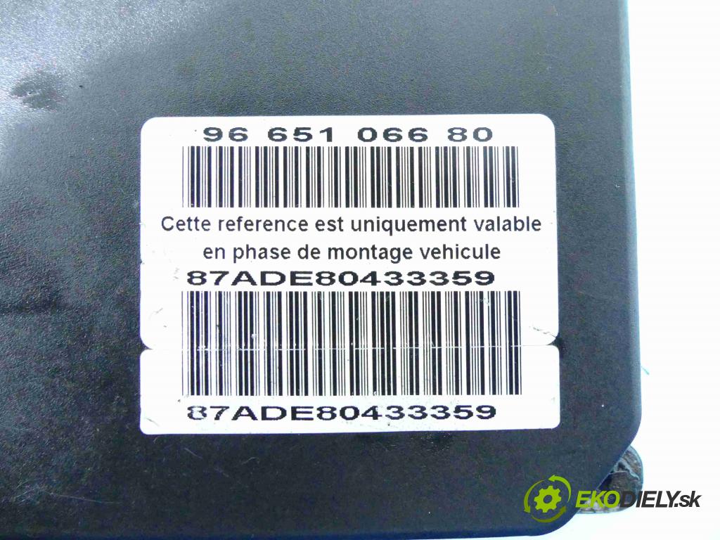 Citroen C4 Grand picasso 2.0 hdi 136 HP automatic 100 kW 1997 cm3 5- čerpadlo abs 0265230289 (Pumpy ABS)
