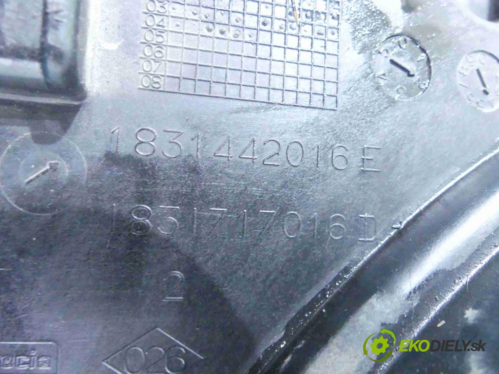 Renault Modus 1.4 16v 98 HP manual 72 kW 1390 cm3 5- Ventilátor chladiča 1831442016E