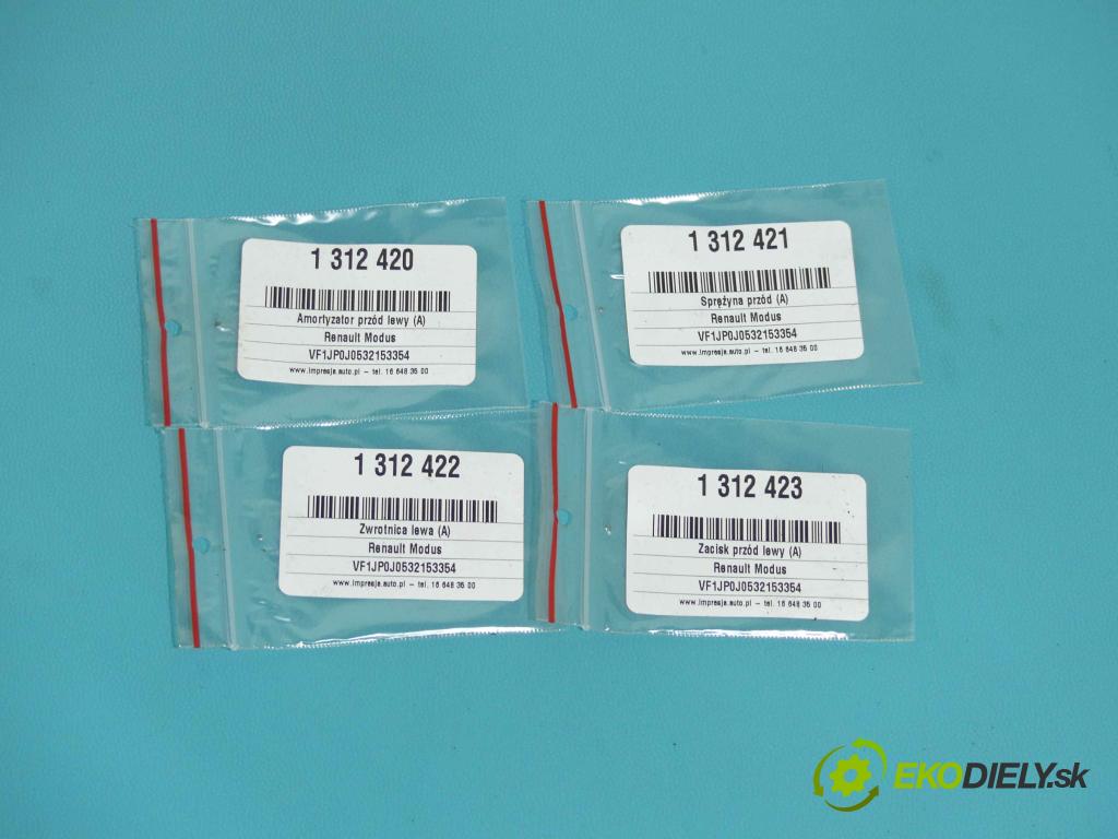 Renault Modus 1.4 16v 98 HP manual 72 kW 1390 cm3 5- náboj ľavé (Náboje)