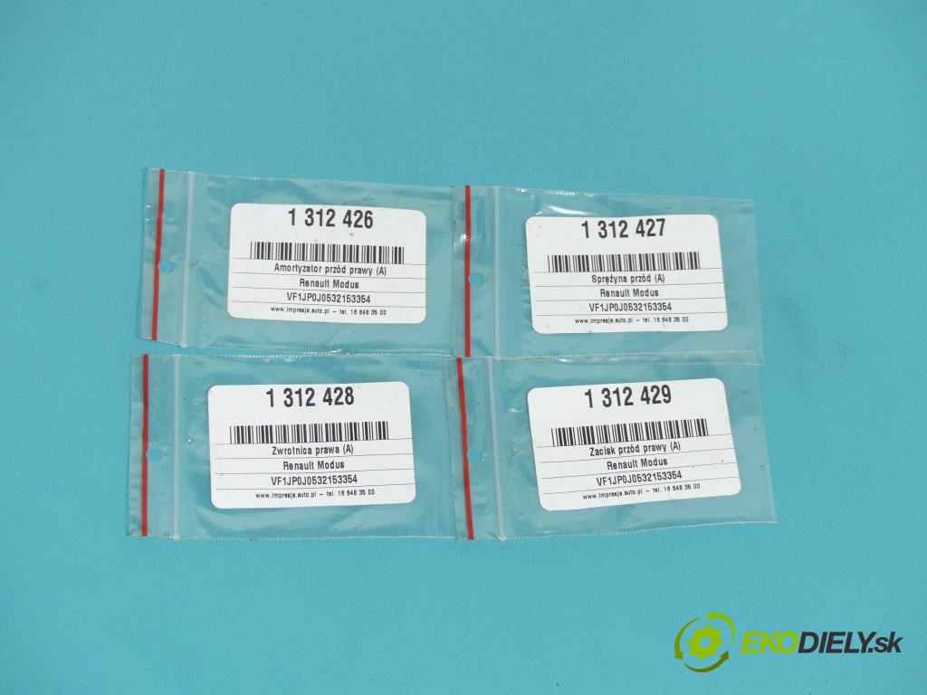 Renault Modus 1.4 16v 98 HP manual 72 kW 1390 cm3 5- náboj pravé (Náboje)