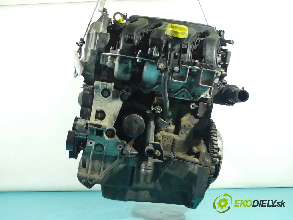 Renault Modus 1.4 16v 98 HP manual 72 kW 1390 cm3 5- motor benzín: K4J G 770