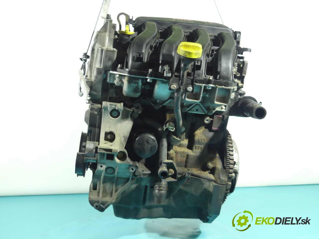 Renault Modus 1.4 16v 98 HP manual 72 kW 1390 cm3 5- motor benzín: K4J G 770