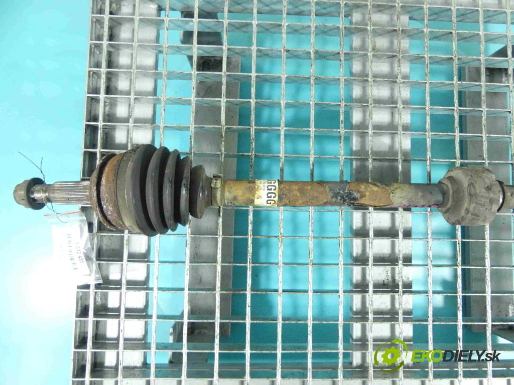 Toyota Yaris II 2005-2011 1.4 D4D 90 HP manual 66 kW 1364 cm3 5- poloos pravé 43410-0D180-D (Poloosy)