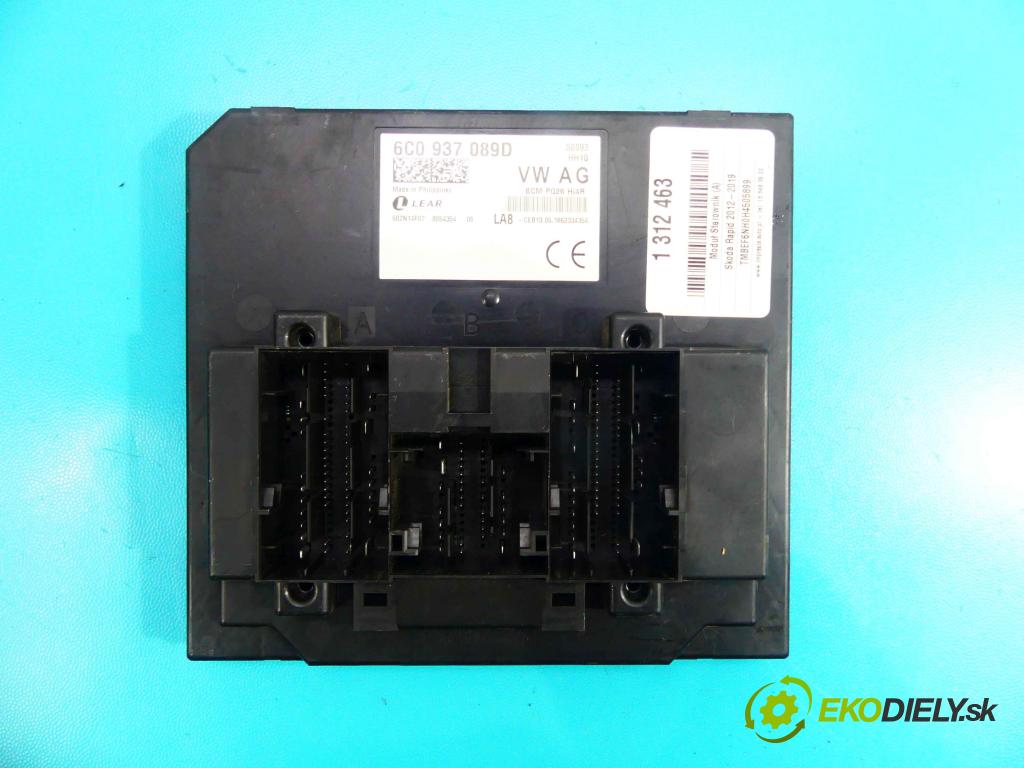 Skoda Rapid 2012-2019 1.4 tdi 90 HP manual 66 kW 1422 cm3 5- modul riadiaca jednotka 6C0937089D (Ostatné)