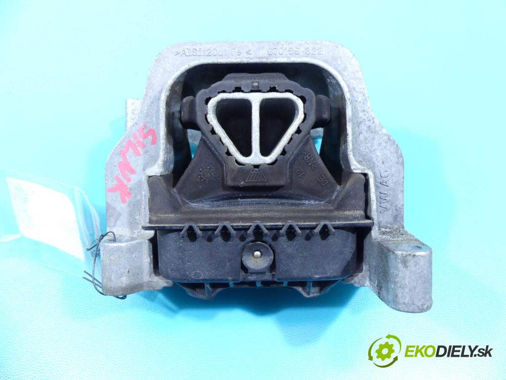 Skoda Rapid 2012-2019 1.4 tdi 90 HP manual 66 kW 1422 cm3 5- airbag motora 6C0199262A (Držiaky motora)