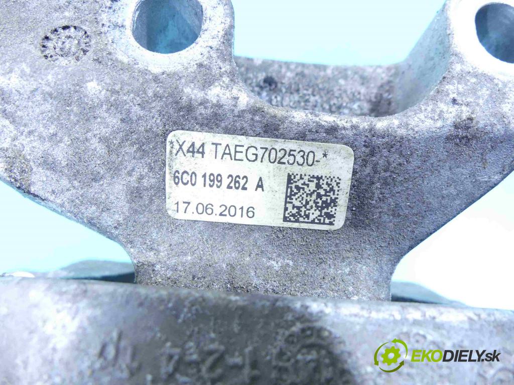 Skoda Rapid 2012-2019 1.4 tdi 90 HP manual 66 kW 1422 cm3 5- airbag motora 6C0199262A (Držiaky motora)