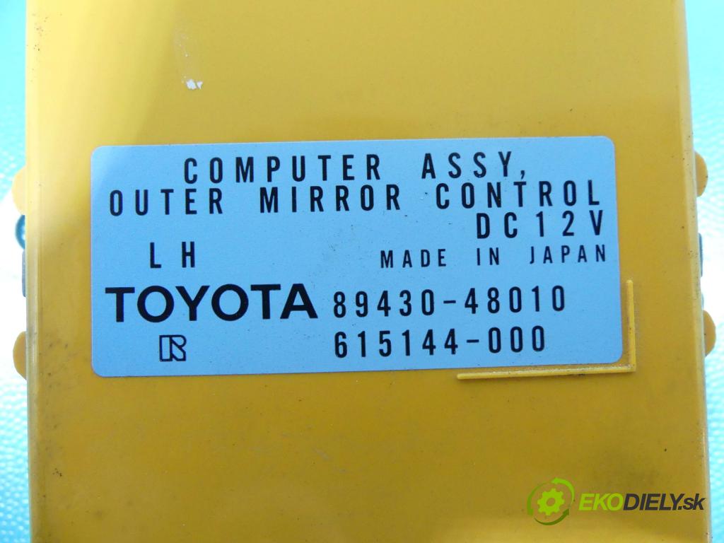 Lexus RX II 2003-2008 3.3 V6 232KM automatic 171 kW 3302 cm3 5- modul riadiaca jednotka 89430-48010 (Ostatné)