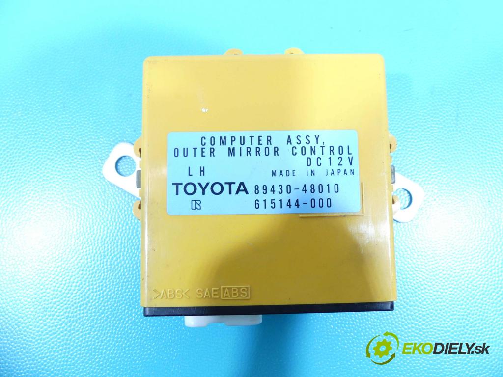 Lexus RX II 2003-2008 3.3 V6 232KM automatic 171 kW 3302 cm3 5- modul riadiaca jednotka 89430-48010 (Ostatné)