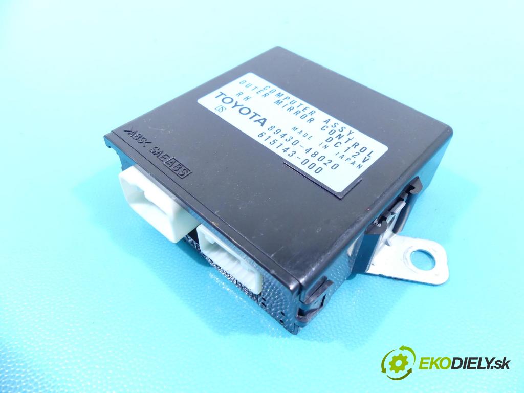 Lexus RX II 2003-2008 3.3 V6 232KM automatic 171 kW 3302 cm3 5- modul riadiaca jednotka 89430-48020 (Ostatné)