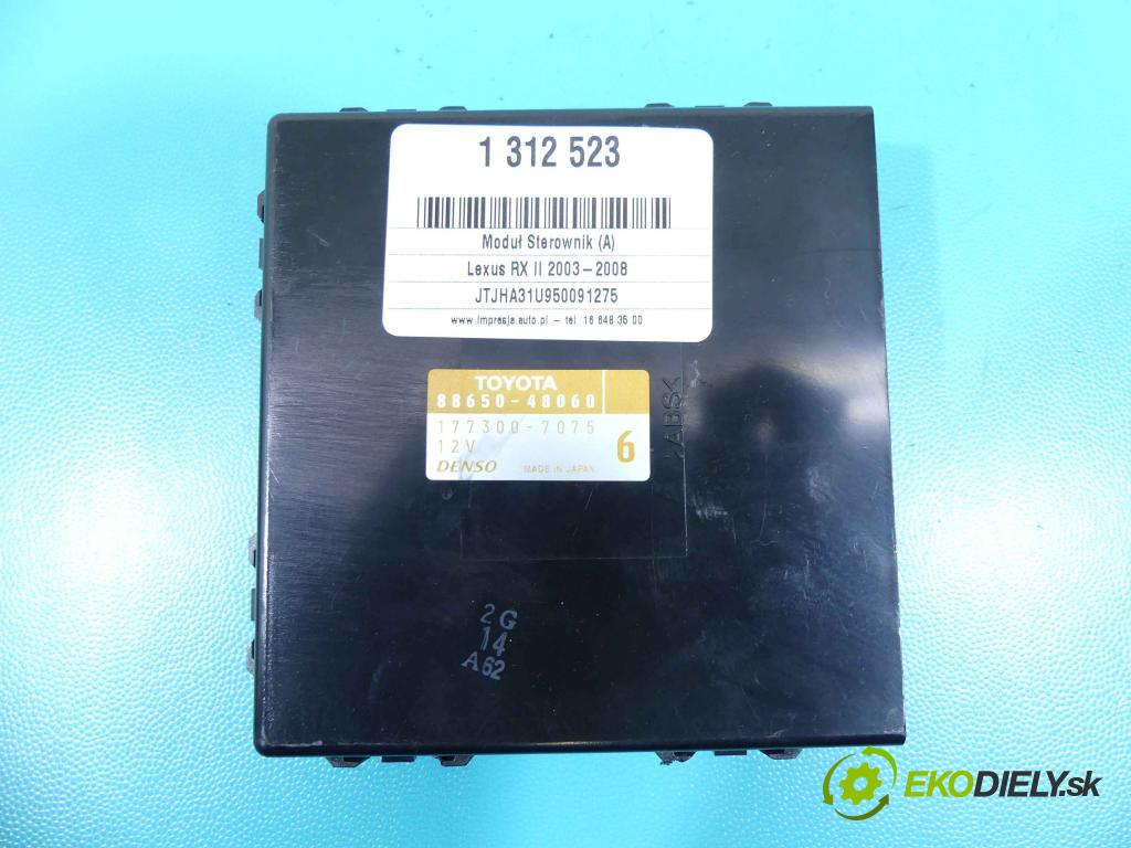 Lexus RX II 2003-2008 3.3 V6 232KM automatic 171 kW 3302 cm3 5- modul riadiaca jednotka 88650-48060 (Ostatné)