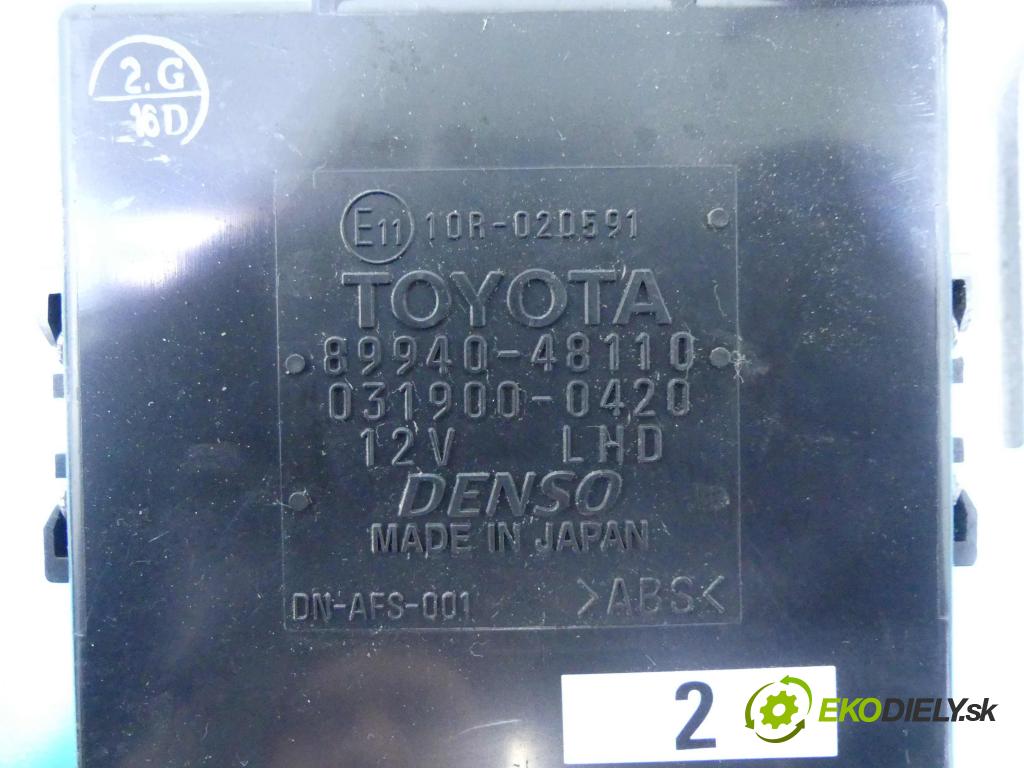 Lexus RX II 2003-2008 3.3 V6 232KM automatic 171 kW 3302 cm3 5- modul riadiaca jednotka 89940-48110 (Ostatné)