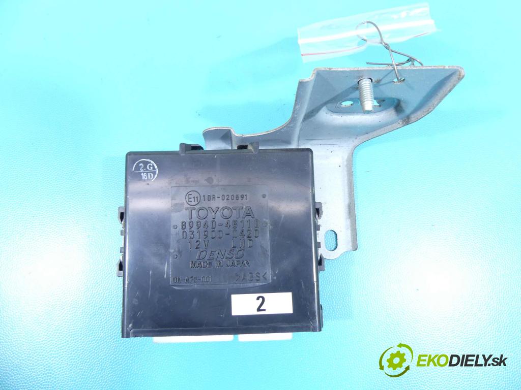 Lexus RX II 2003-2008 3.3 V6 232KM automatic 171 kW 3302 cm3 5- modul riadiaca jednotka 89940-48110 (Ostatné)