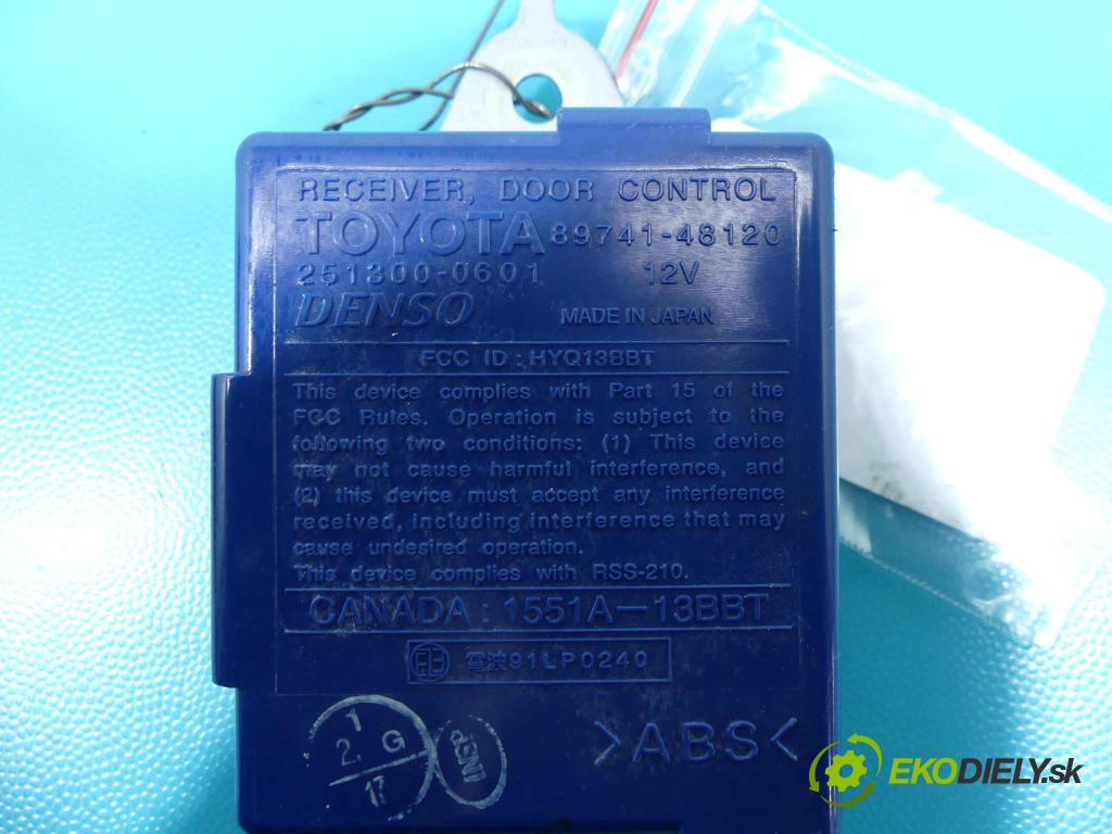 Lexus RX II 2003-2008 3.3 V6 232KM automatic 171 kW 3302 cm3 5- modul riadiaca jednotka 89741-48120 (Ostatné)