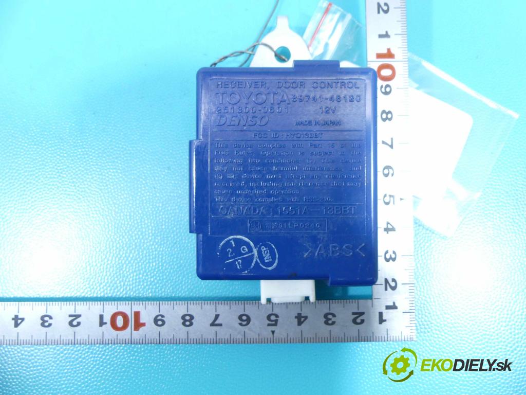 Lexus RX II 2003-2008 3.3 V6 232KM automatic 171 kW 3302 cm3 5- modul riadiaca jednotka 89741-48120 (Ostatné)