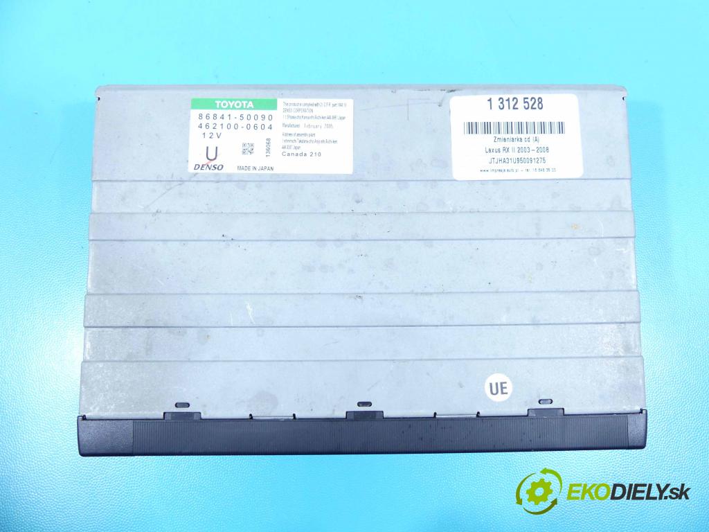 Lexus RX II 2003-2008 3.3 V6 232KM automatic 171 kW 3302 cm3 5- Menič: cd 86841-50090 (CD meniče)