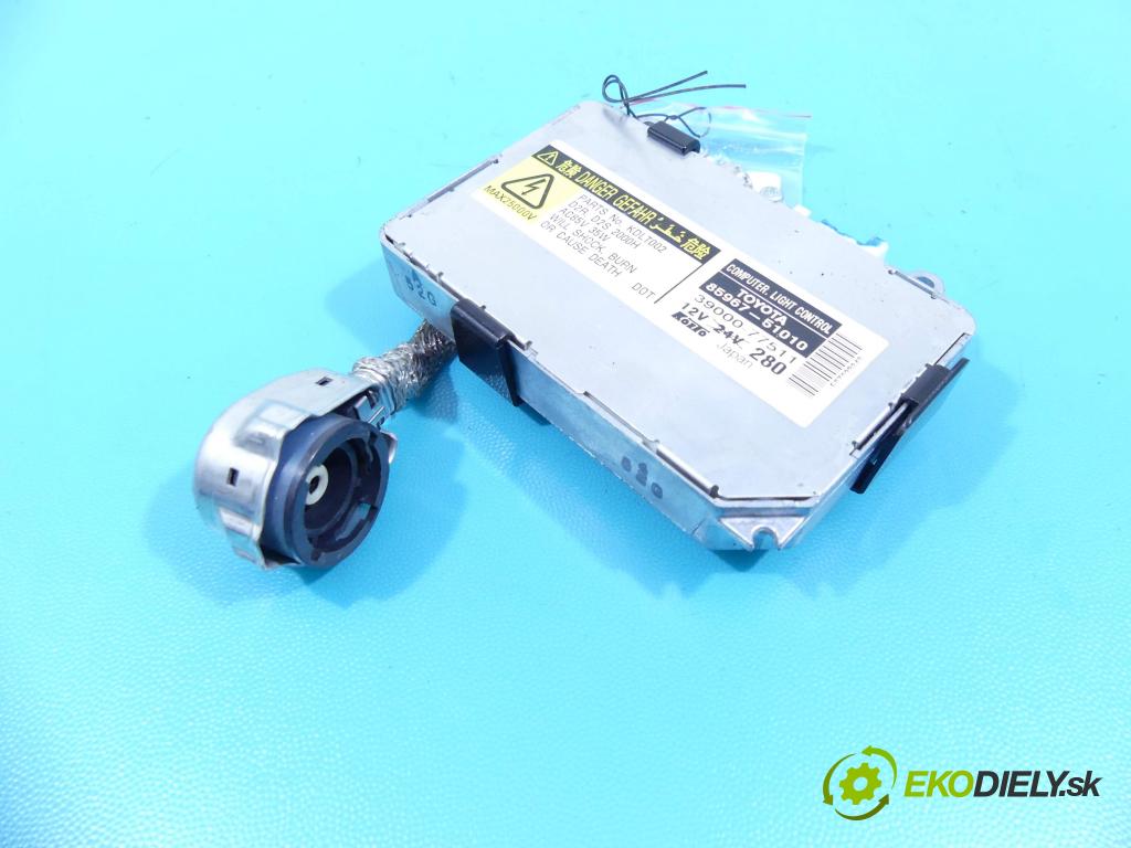 Lexus RX II 2003-2008 3.3 V6 232KM automatic 171 kW 3302 cm3 5- střídač: xenon 85967-51010 (Riadiace jednotky xenónu)