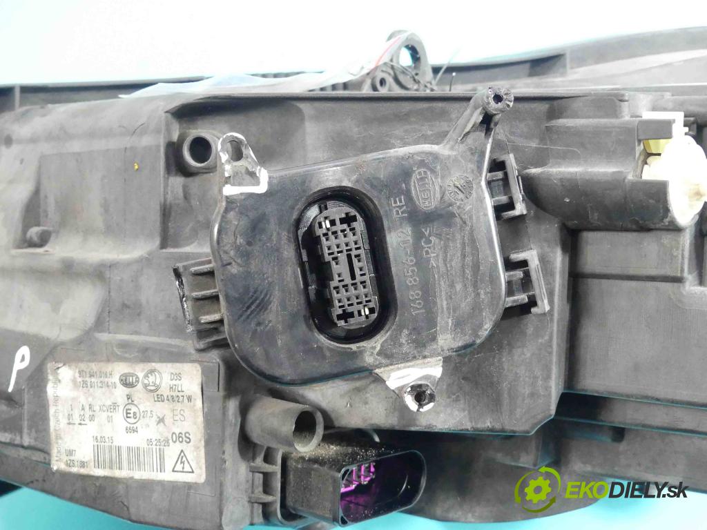 Skoda Superb II 2008-2015 2.0 tdi 140 HP automatic 103 kW 1968 cm3 4- Reflektor: pravý 3T1941016H (Pravé)