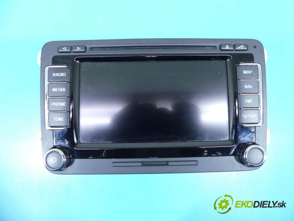 Skoda Superb II 2008-2015 2.0 tdi 140 HP automatic 103 kW 1968 cm3 4- Radio originál 3T0035681C