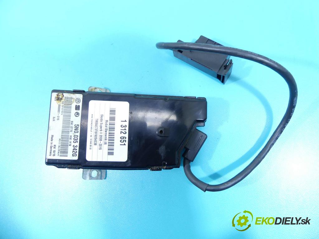 Skoda Superb II 2008-2015 2.0 tdi 140 HP automatic 103 kW 1968 cm3 4- modul riadiaca jednotka 5N0035342G (Ostatné)