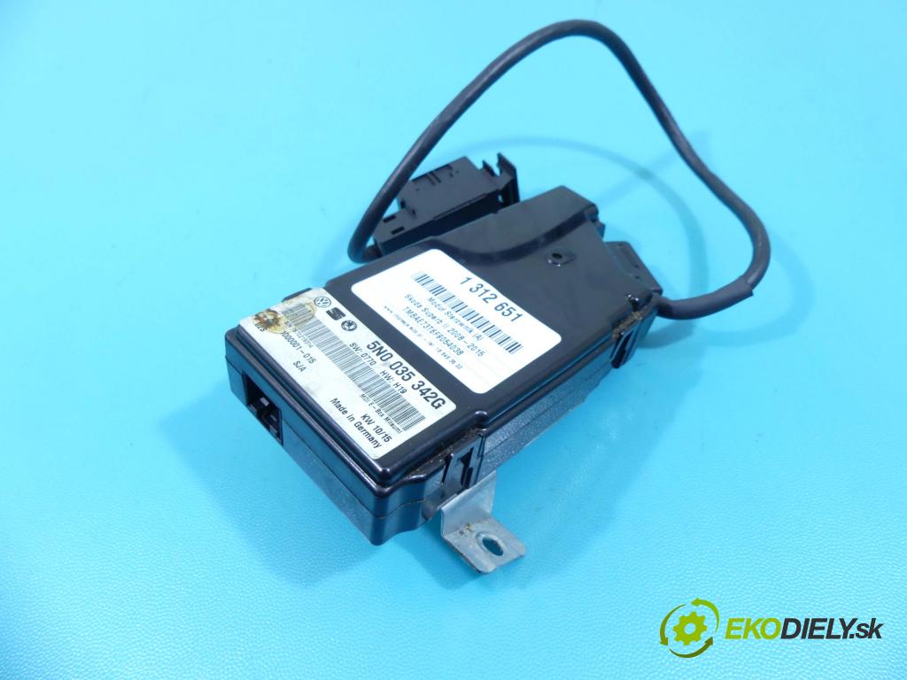 Skoda Superb II 2008-2015 2.0 tdi 140 HP automatic 103 kW 1968 cm3 4- modul riadiaca jednotka 5N0035342G (Ostatné)
