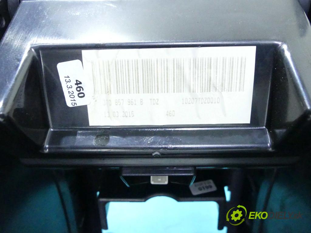 Skoda Superb II 2008-2015 2.0 tdi 140 HP automatic 103 kW 1968 cm3 4- operadlo 3T0863241G (Lakťové opierky)